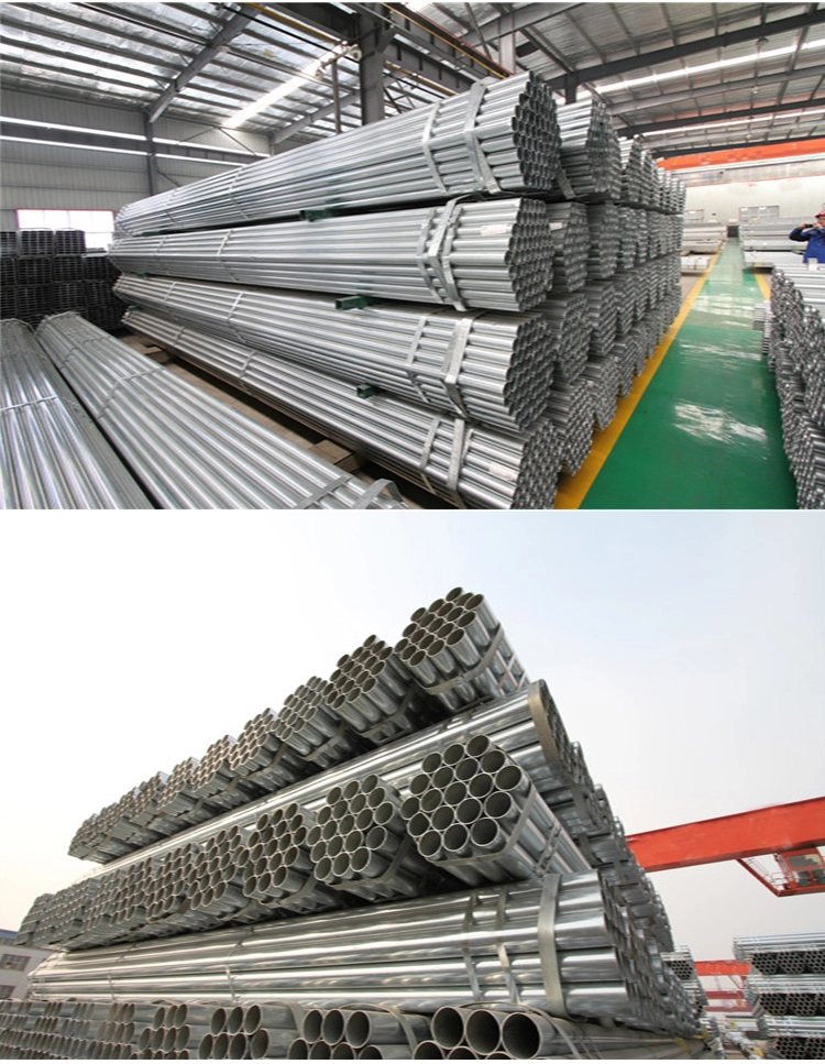 Carbon welded 1 1/2 inch galvanized steel pipe color powder coated galvanized steel pipe