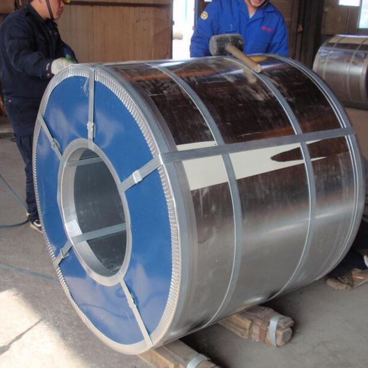Zinc Coated Cold Rolled Gi Coil Coated Cold Roll On Stock / Cold Rolled Pickled And Oiled Steel Coil