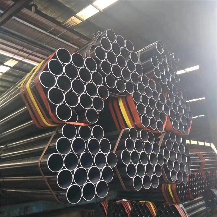 BS1387 Black Carbon Steel Erw Pipe